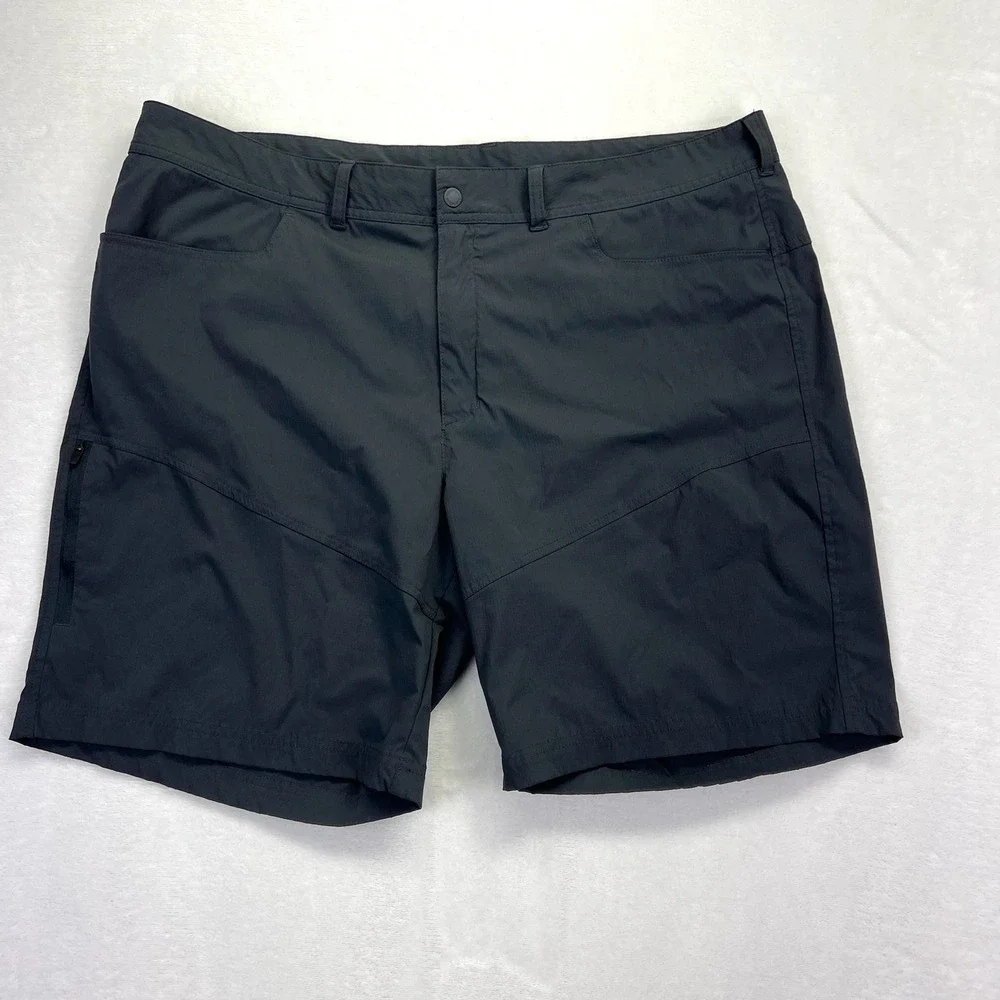 Mountain Hardwear Shorts Mens 42 Gray Hiking Outdoor Ripstop‎ Technical